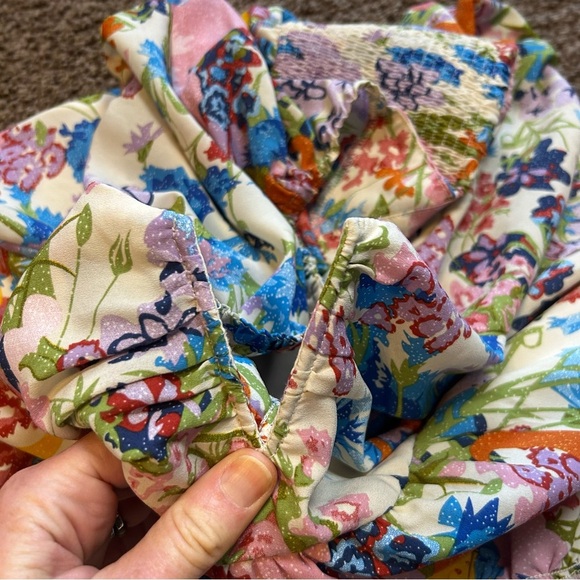 Floral Multicolor Women's Dress - Picture 8 of 8